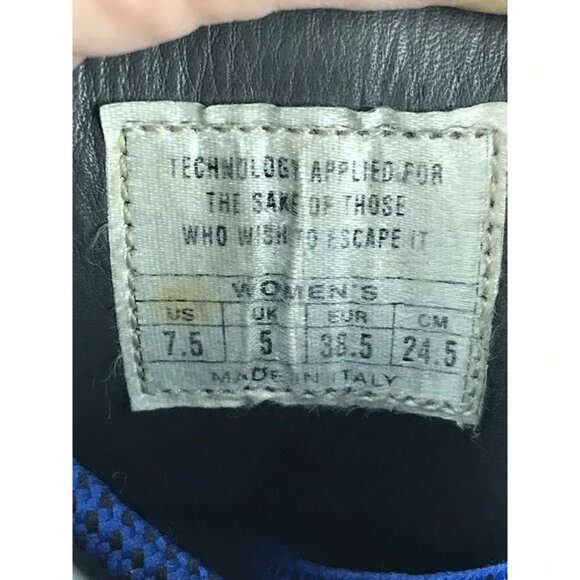 One Sport Womens Black Leather Round Toe Lace Up Outdoor Hiking Boot Size US 7.5 - Picture 9 of 10